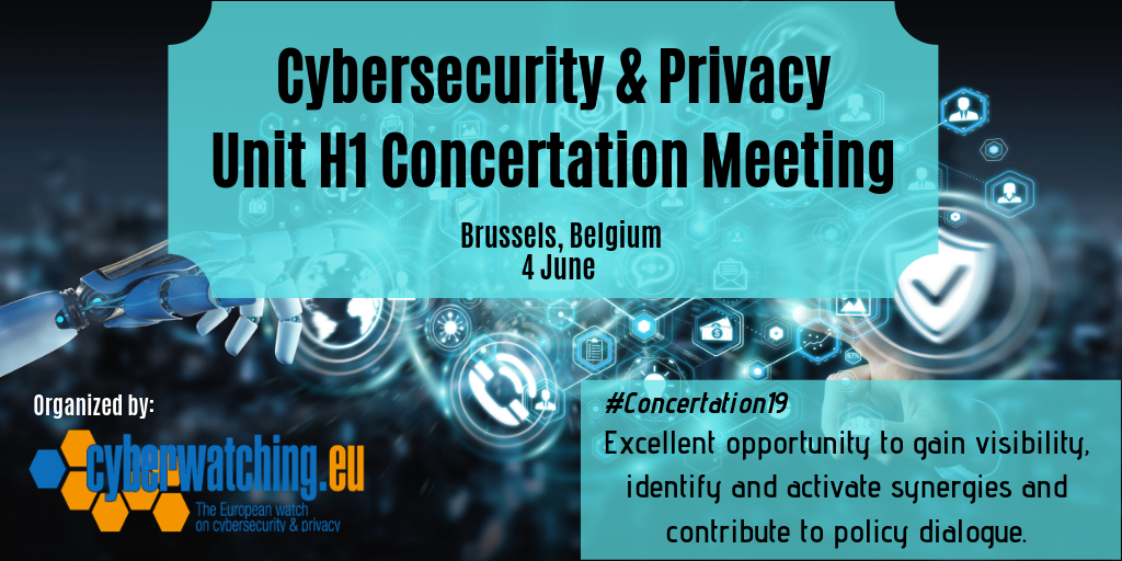 Brussels - Second CW Concertation Meeting, 04/06/2019 | Cyberwatching